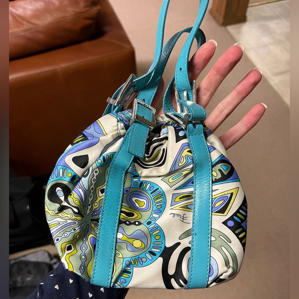 Pucci Paisley Satin Bag
